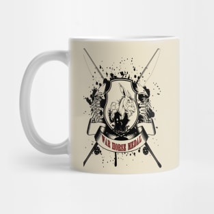 War horse medal Mug